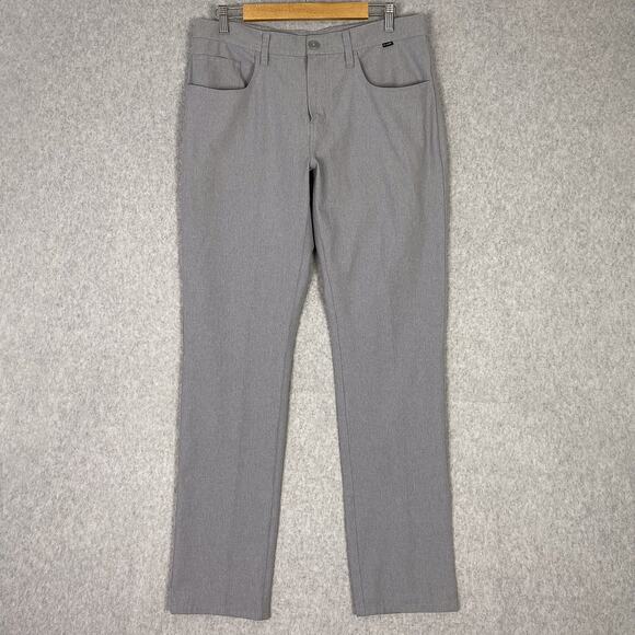 Travis Mathew Pants Mens 33 (35x33) Open To Close Golf Performance Chino Pant - Picture 1 of 10